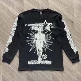 Hell Star Big logo long sleeves（12 styles)-2210