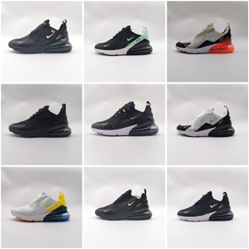 Nike Air Max 270 Retro Impact-resistant Low-top Air Cushioned Casual Running sneakers-2660