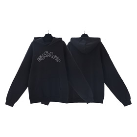 Sp5der logo hooded long-sleeved sweatshirt-4583